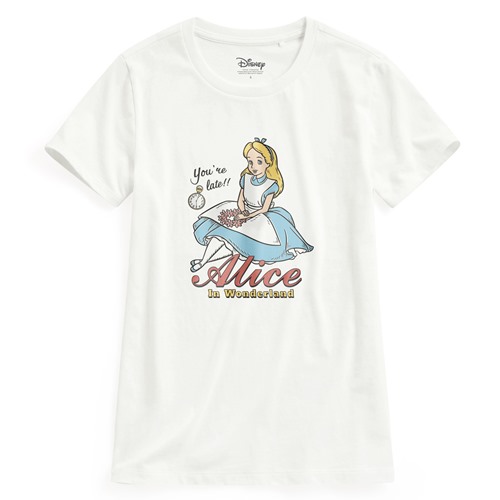 迪士尼系列印花T恤-14-女
