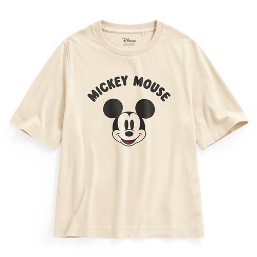 迪士尼系列寬版印花T恤-31-女