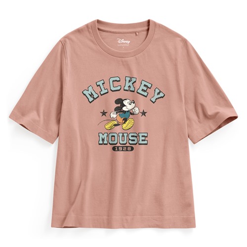 迪士尼系列寬版印花T恤-32-女