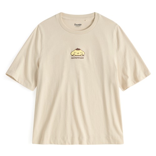 三麗鷗寬版電繡T恤-10-女