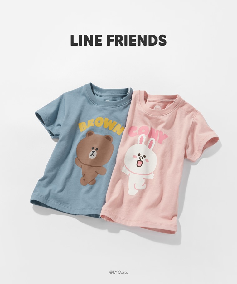 LINE FRIENDS印花T恤-04-Baby