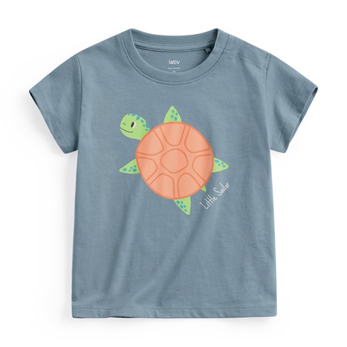 海洋動物印花T恤-Baby