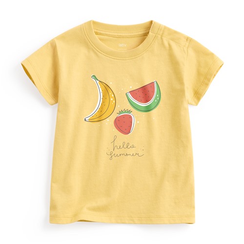 水果印花T恤-Baby