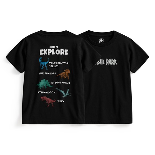 Jurassic World印花T恤-15-童