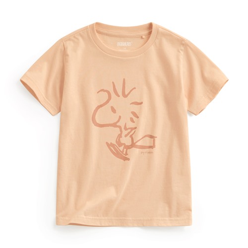 史努比系列印花T恤-07-童