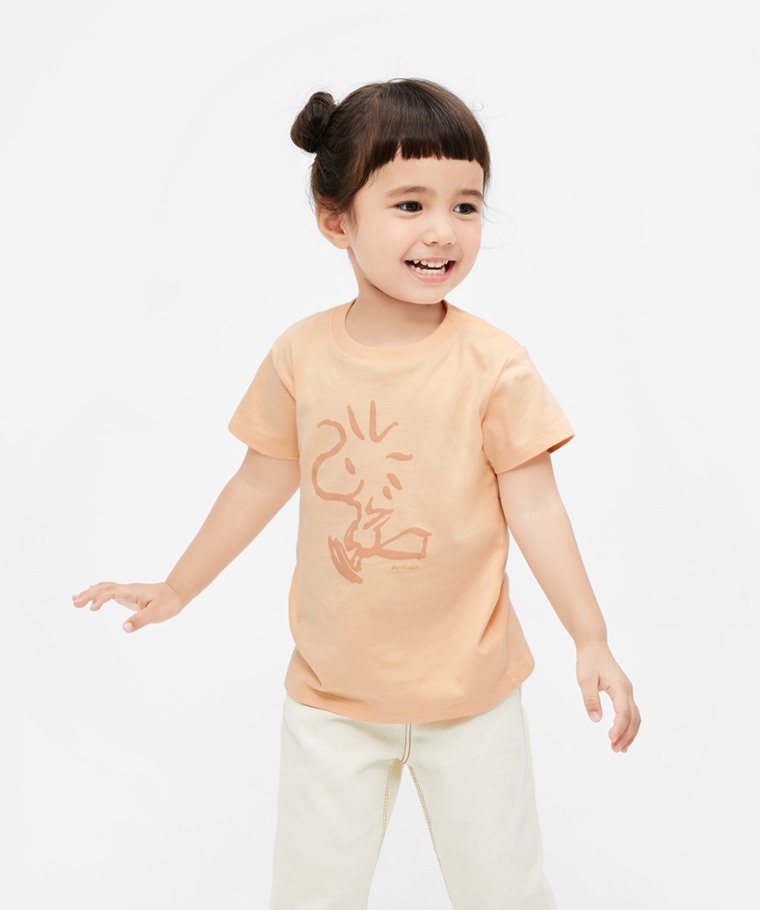 史努比系列印花T恤-07-童