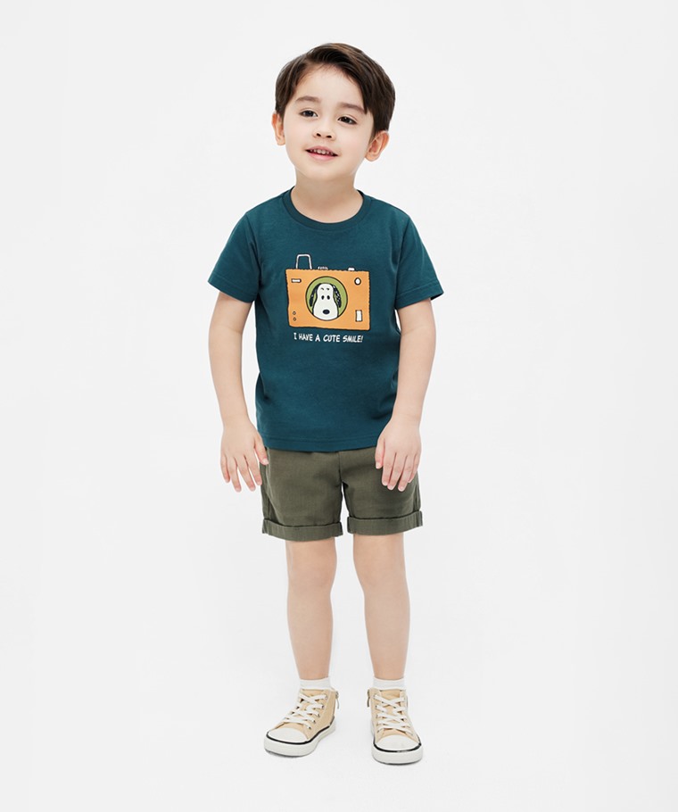 史努比系列印花T恤-05-童