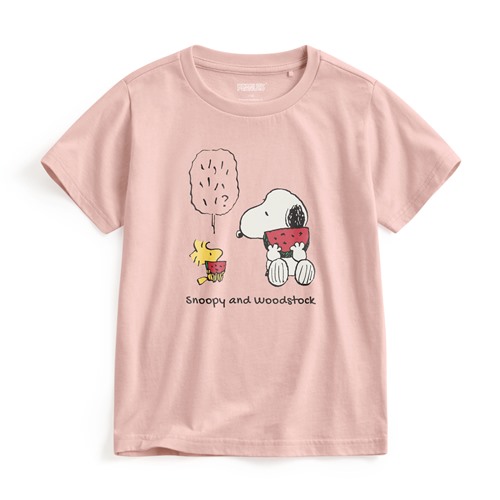 史努比系列印花T恤-03-童
