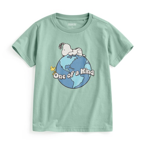 史努比系列印花T恤-04-童