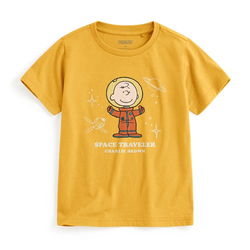 史努比系列印花T恤-01-童