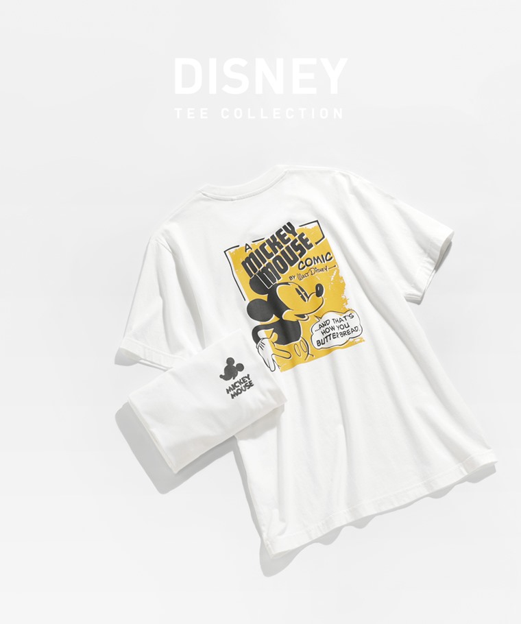 迪士尼系列印花T恤-08-男