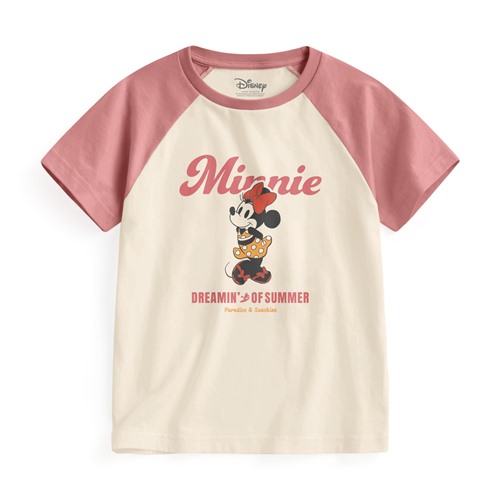 迪士尼系列拉克蘭袖印花T恤-38-童