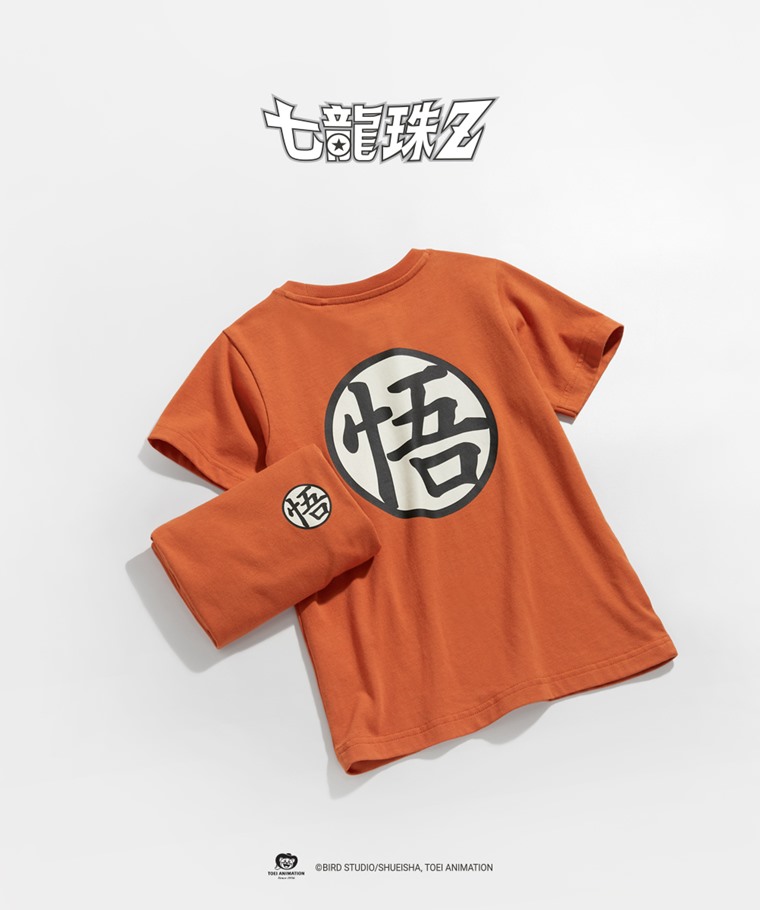 七龍珠Z印花T恤-01-童