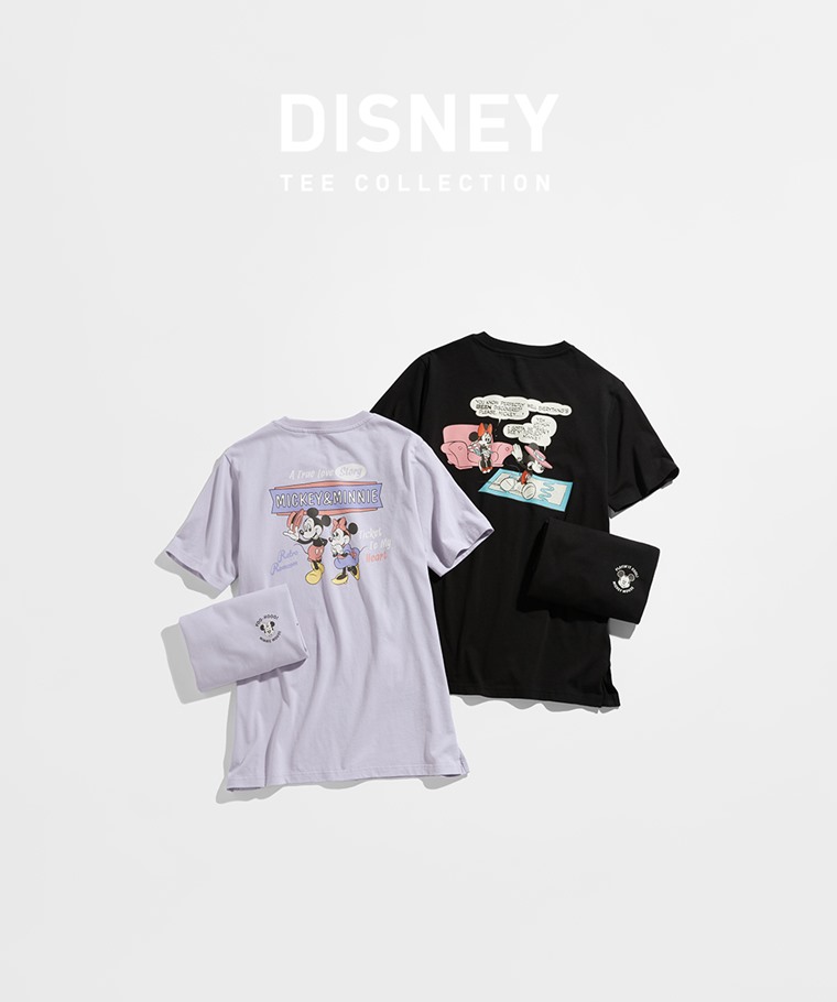 迪士尼系列寬長版印花T恤-35-女