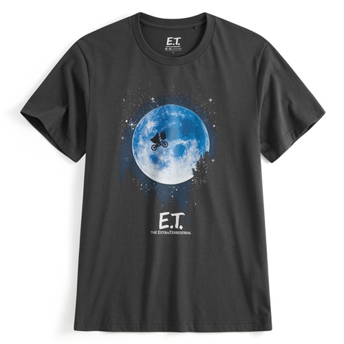 E.T.外星人電影系列印花T恤-02-男