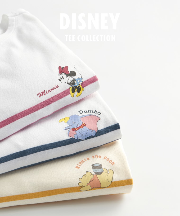 迪士尼系列寬版船領長袖條紋印花T恤-05-女